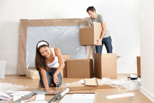 Professional packing service for a Colindale home move
