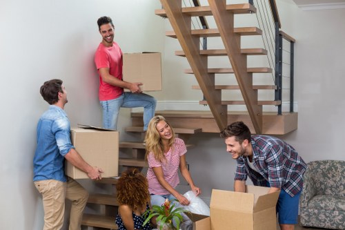 Professional movers planning a local move in Colindale