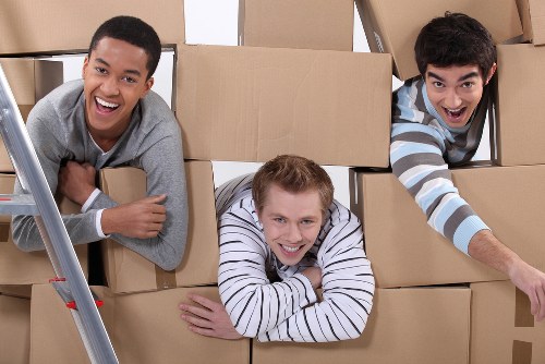 Removals van supporting a local move in Colindale