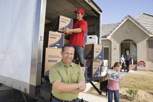 Professional removal van transport for a Colindale move