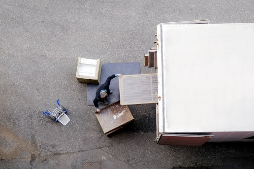 Unpacking service setting up a new Colindale property
