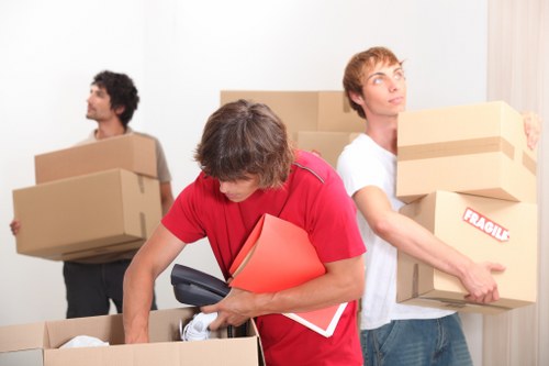 Local removal company helping with apartment access and moving logistics in Colindale