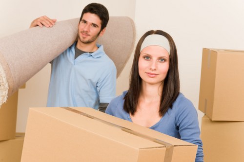 Careful handling of household furniture during a move