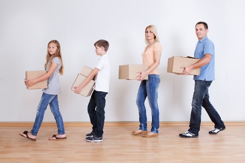 Local moving van ready for a flat or office removal in Colindale