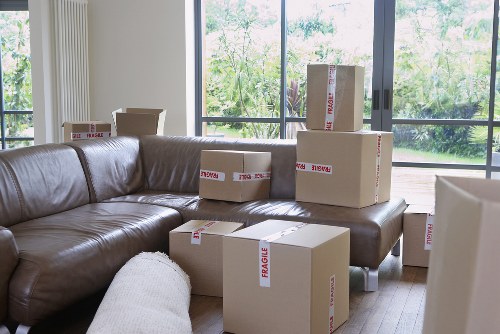 Moving van service supporting a flat or office move in Colindale