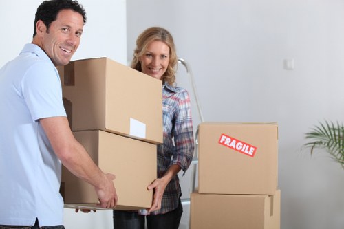 Moving truck support for apartments and businesses in Colindale